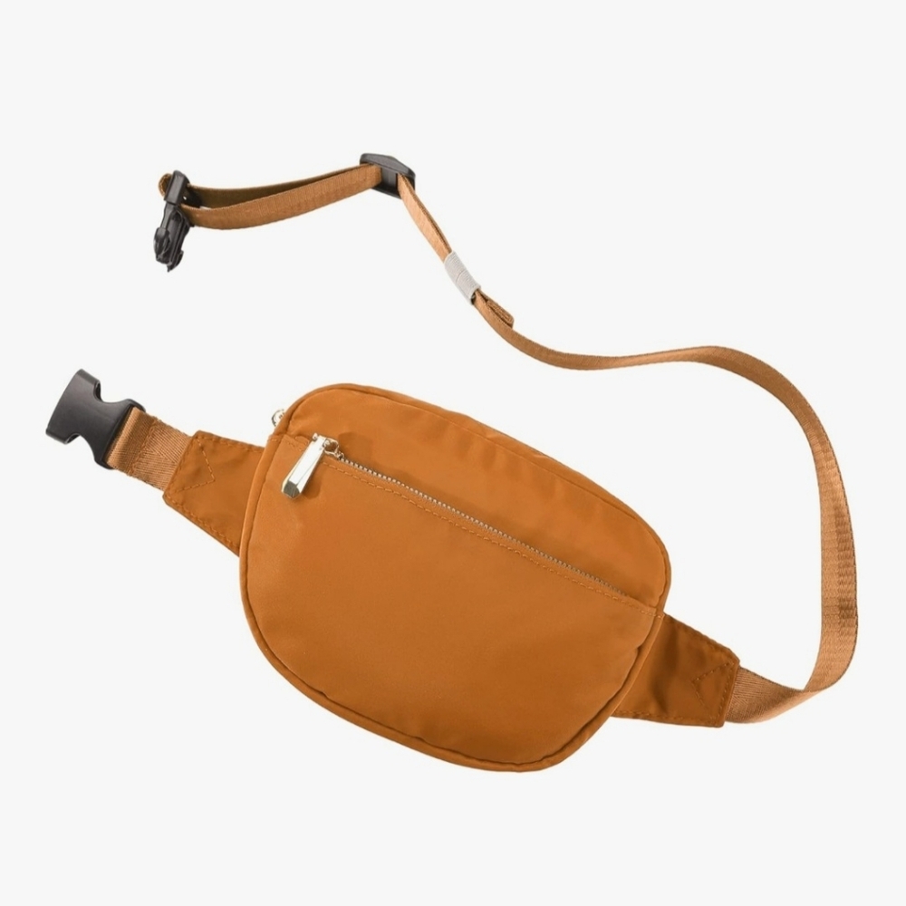 Stylish Cognac Fanny Bag